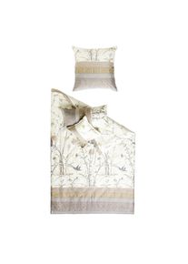 Bettw&auml;sche Bassetti "FONG", beige (creme), B/L: 135cm x 200cm, Jersey, B/L:, 2, Jersey, Obermaterial: 100% Baumwolle CO., Bettw&auml;sche, Bettw&auml;sche, aus satinierter Baumwolle mit Rei&szlig;verschluss