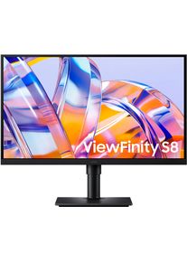 Samsung LED-Monitor "S27H804UAU", Energieeffizienz: F, schwarz, B:61,63cm H:36,65cm T:4,6cm, Monitore, LED-Monitor