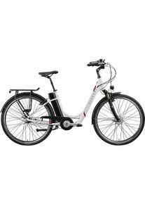 Z&uuml;ndapp E-Bike Z&Uuml;NDAPP "Z517" Gr. 48, wei&szlig; (wei&szlig;, beere), Elektrofahrr&auml;der, 48cm, 28 Zoll (71,12cm), E-Bike, E Bike Damenfahrrad 28 Zoll 155 - 190 cm mit 7 Gang Nabenschaltung