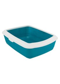 Trixie Katzentoilette Classic mit Rand, 37 x 15 x 47 cm (Katzenklo offen), Katzenklo