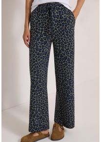 Stoffhose Cecil "Style Neele", Damen, Gr. XXL (46), L&auml;nge 28, dried olive gr&uuml;n, Web, Obermaterial: 47% Viskose, 45% Polyester, 8% Elasthan. Futter: 100% Polyester, lang, Hosen Stoffhose, Viskosemix in Silk-Touch-Qualit&auml;t, Elastikbund, Animal Print