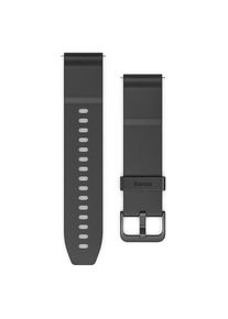 Hama Bezahlarmband, NFC, kontaktlos bezahlen, f&uuml;r Uhr/Smartwatch, 22 mm, Schwarz (22 mm, Silikon), Uhrenarmband, Schwarz