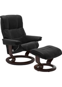 Relaxsessel stressless "Mayfair", schwarz (schwarz paloma), B:75cm H:99cm T:73cm, Leder BATICK: BATICK ist ein leicht korrigiertes, durchgef&auml;rbtes und genarbtes M&ouml;belleder, bei dem die meisten Unebenheiten und Spuren in der Regel entfernt wurden.;Leder PALOMA: PALOMA ist ein durchgef&auml;rbtes Semianilin-M&ouml;belleder mit nat&uuml;rlicher Narbung.;ROHLEDER Stoff Q2 FARON: Ein fester zuverl&auml;ssiger Boucl&eacute; mit e