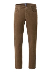 Chinohose MEYER "M5 Six 2-6599", Herren, Gr. W32/L30, L&auml;nge 30, braun (camel), Obermaterial: 98% Baumwolle CO. 2% Elasthan EL., uni, regular fit, Hosen Chinohose, aus softem Cord M5 Serie