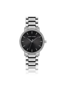 Quarzuhr MARC LAUDER "MA9-B058S", silber, Armbanduhren, Damen, Quarzuhr