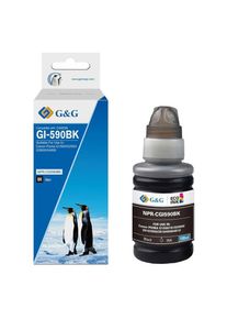 G&G G&G, Druckerpatrone, Nachf&uuml;llpatrone Canon GI-590BK/1603C001 Schwarz(100 ml) (BK)