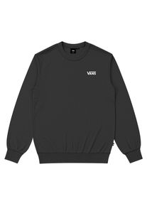 Sweatshirt Vans "LEFT CHEST CREW", Herren, Gr. M, schwarz, Obermaterial: 70% Baumwolle, 30% Polyester, Sweatshirts Sweatshirt, aus Baumwolle und Polyester, f&uuml;r Erwachsene