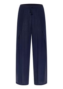 Stoffhose Cream "Damen Hose CRALLIE", Damen, Gr. 40, N-Gr, blau (navy blazer), Obermaterial: 100% Viskose CV., Hosen Stoffhose