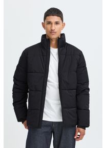 Steppjacke Blend "BHFERI JKT", Herren, Gr. L, schwarz (schwarz beauty), Web, Obermaterial: 94% Polyester, 6% Elasthan, unifarben, regular fit normal, B&uuml;ndchen, Jacken Steppjacke, Materialmix, regular fit
