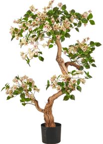 Kunstbaum Creativ green "Bougainvillea", gr&uuml;n (creme, lilla), H:130cm, Obermaterial: 60% Polyester, 40% Kunststoff, Kunstpflanzen, Kunstbaum, mit traumhaft sch&ouml;nen Bl&uuml;ten