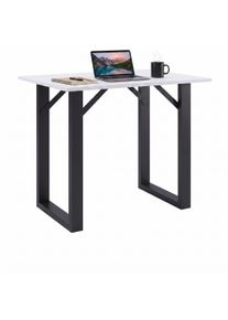 Bartisch Vcm "Holz Bartisch Stehtisch Tisch Tresen Xona 140x50", wei&szlig; (schwarz, wei&szlig;), B:140cm T:50cm, Tische, Bartisch