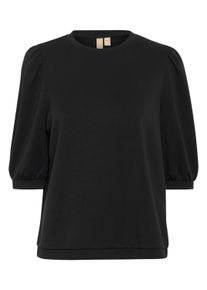 Kurzarmbluse Culture "Damen Halblange &Auml;rmel CULIDA", Damen, Gr. XS, schwarz, Obermaterial: 48% Modal CMD. 48% Polyester PES. 4% Elasthan EL., Blusen Kurzarmbluse