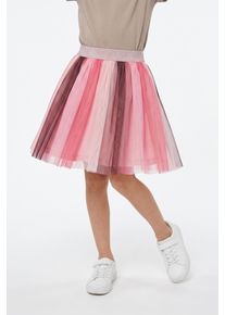 T&uuml;llrock happy girls, M&auml;dchen, Gr. 98, rosa (rose), T&uuml;ll, Obermaterial: 100% Polyester. Futter: 100% Polyester, bedruckt, Basic knieumspielend, R&ouml;cke T&uuml;llrock