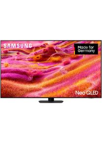 Samsung QLED-Fernseher "GQ75QN90FAT QLED Mini LED-Fernseher", Energieeffizienz: E, schwarz, 75 &Prime;, Fernseher, NQ HDR+, Glare Free, Upscaling Pro, Dolby Atmos & AI Sound, bis 165Hz, QLED-Fernseher