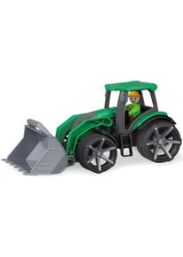 Spielzeug-Traktor LENA "Truxx, gr&uuml;n", gr&uuml;n, Spielzeugfahrzeuge, KinderB:14,5cm H:16cm T:32cm, Kunststoff, Spielzeug-Traktor, inklusive Spielfiugr; Made in Europe, B:14,5cm H:16cm T:32cm