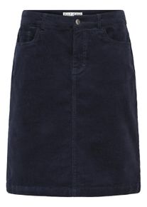 Midirock Pulz Jeans "Damen Casual PZSALLY", Damen, Gr. 36, gr&uuml;n (schwarz sapphire), Obermaterial: 83% Baumwolle CO. 15% Viskose CV. 2% Elasthan EL., R&ouml;cke Midirock