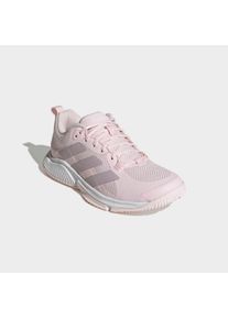 Hallenschuh adidas Performance "COURT TEAM BOUNCE 2.0", Damen, Gr. 42, distilled pink, distilled pink, distilled pink, Synthetik, Textil, Schuhe Hallenschuh, Volleyballschuh