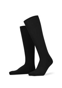 Kniestr&uuml;mpfe Hudson "RELAX WOOLMIX CLIMA", Herren, Gr. 39-42, schwarz, Obermaterial: 53% Baumwolle, 42% Schurwolle, 4% Polyamid, 1% Elasthan, Socken Kniestr&uuml;mpfe, Herren Kniestr&uuml;mpfe aus einem Mix aus Baum- und Schurwolle
