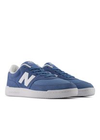 Sneaker New Balance "BB80", Damen, Gr. 47,5, heron blau, nb 103 wei&szlig;, Leder, Textil, Schuhe Sneaker