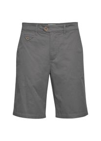 !Solid Shorts SOLID "Shorts SDBishop", Herren, Gr. M, N-Gr, grau (mid grau), Obermaterial: 98% Baumwolle CO. 2% Elasthan EL., Hosen Shorts