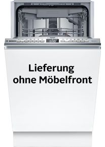 Bosch vollintegrierbarer Geschirrsp&uuml;ler "SPV4HMX13E", Energieeffizienz: D, wei&szlig;, B:44,8cm H:81,5cm T:55cm, Geschirrsp&uuml;ler, Flexibles Beladen und Extra Dry f&uuml;r gr&uuml;ndliches Trocknen, vollintegrierbarer Geschirrsp&uuml;ler