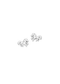 Paar Ohrstecker Firetti "Schmuck Geschenk Silber 925 Ohrschmuck Ohrringe Pferd", silber (silberfarben), Ohrringe, M&auml;dchen, Silber 925 (Sterlingsilber), Paar Ohrstecker