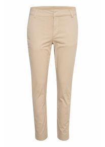Marlene-Hose Kaffe "Damen Hose KAmette", Damen, Gr. 44, N-Gr, blau (feather gray), Obermaterial: 98% Baumwolle CO. 2% Elasthan EL., Hosen Marlene-Hose
