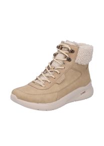 Winterboots Rieker, Damen, Gr. 39, hellbeige, Lederimitat, Textil, Basic, Schuhe Winterboots, Winterstiefelette, Casual-Boots mit RiekerTEX-Membran, vegan