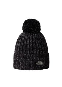 Strickm&uuml;tze The North Face "COZY CHUNKY CABIN BEANIE", Herren, schwarz (tnf schwarz, wei&szlig; dune), Strick, Microfaser, unifarben, M&uuml;tzen Strickm&uuml;tze, aus Microfaser und Polyester, f&uuml;r Erwachsene, sportlicher Stil