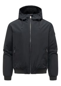 Outdoorjacke STONE HARBOUR "Outdoorjacke Daxaar XX", Herren, Gr. XL, schwarz, Obermaterial: 100% Polyester PES. Obermaterial: Futter: 100% Polyester PES. 100% Polyester PES., gerade h&uuml;ftbedeckend, &Auml;rmel ohne &Auml;rmelschlitz Rippstrickb&uuml;ndchen, Jacken Outdoorjacke, Mit Fleece gef&uuml;tterte leichte Jacke mit Kapuze