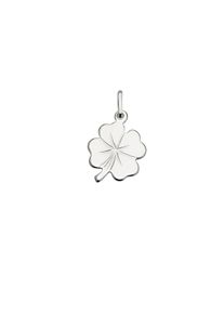 Kettenanh&auml;nger Firetti "Schmuck Geschenk Silber 925 Halsschmuck Anh&auml;nger Kleeblatt", silber (silberfarben), Schmuckanh&auml;nger, Damen, Silber 925 (Sterlingsilber), 0,54 g, Kettenanh&auml;nger
