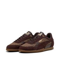 Sneaker Puma "BELLA DONNA FELINE", Damen, Gr. 41, braun (soft taupe, chocolate fondue), Synthetik, Schuhe Sneaker