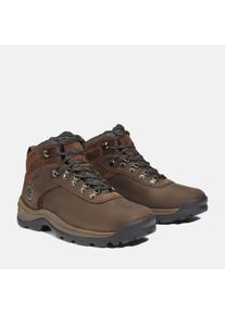 Wanderstiefel Timberland "FLUME - MID LC WATERPROOF HK BOOT", Herren, Gr. 41, braun (schwarz braun), Leder, Schuhe Wanderstiefel, Winterstiefel,wasserdicht, Winterschuhe