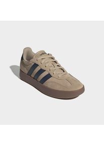 Sneaker adidas Sportswear "BARREDA", Herren, Gr. 37, beige (gold rw, aurora ink, matte silber), Leder, Synthetik, Schuhe Sneaker, inspiriert vom Design des adidas handball spezial, Topseller