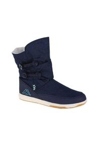 Kappa Snowboots in cr&egrave;me voor kinderen (Marineblauw)