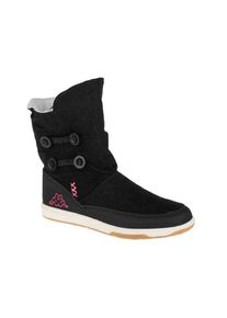 Kappa Snowboots in cr&egrave;me voor kinderen (Zwart)