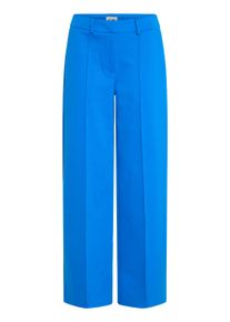 Stoffhose Ichi "Damen Freizeithose IHKATE", Damen, Gr. XXL, N-Gr, blau (strong blau), Obermaterial: 74% Polyester PES. 22% Viskose CV. 4% Elasthan EL., Hosen Stoffhose