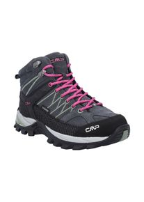 Wanderschuh CMP "Rigel Mid", Damen, Gr. 38, grau (grau, schwarz), Obermaterial: 100% Rindsleder Leather cow., Schuhe Wanderschuh