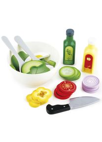 Spiellebensmittel HAPE "Salat-Set", bunt, Kaufladensortimente, Kinder, Holz, Stoff, Spiellebensmittel