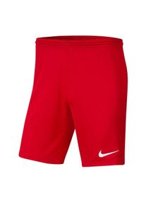 Nike Heren Dry Park III Korte Broek (Rood)