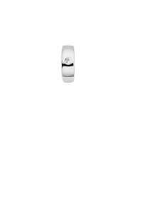 Kettenanh&auml;nger Firetti "Schmuck Geschenk Silber 925 Halsschmuck Anh&auml;nger Taufring", silberfarben, kristallwei&szlig;, kristallwei&szlig;, Schmuckanh&auml;nger, Damen, Silber 925 (Sterlingsilber), 0,84 g, Kettenanh&auml;nger, mit Rubin oder Zirkonia (synth.)