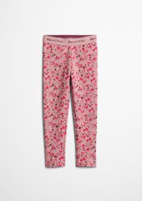 Marc O'Polo Leggings MARC O'POLO, M&auml;dchen, Gr. 128/134, N-Gr, vintage rose, Web, Obermaterial: 95% Baumwolle, 5% Elasthan, gemustert, bequem lang, Hosen Leggings, mit Blumen Alloverprint