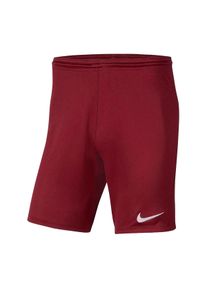 Nike Heren Dry Park III Korte Broek (Donkerrood)