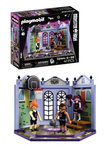 Konstruktions-Spielset Playmobil "High SporthalleTM (72144), Monster High&trade;", bunt, Spielbausteine, Kinder, Kunststoff, Konstruktions-Spielset, Made in Europe