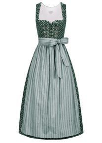 N&uuml;bler Dirndl N&Uuml;BLER "Dirndl lang Thea", Damen, Gr. 44, EURO, gr&uuml;n, Obermaterial: 100% Baumwolle CO., Kleider Dirndl
