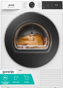 Gorenje W&auml;rmepumpentrockner "D5G49D", Energieeffizienz: D, wei&szlig;, B:60cm H:85cm T:62,5cm, Trockner, NatureDry Schonung, FastDry 49, Knitterschutz, W&auml;rmepumpentrockner