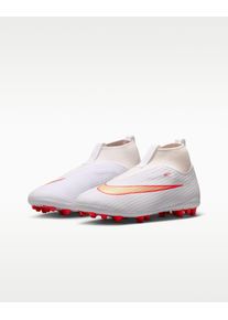 Fu&szlig;ballschuh Nike "Jr. Mercurial Superfly 11 Academy", Kinder, Gr. 36, rot (wei&szlig;, blur, bright crimson), Synthetik, Textil, Schuhe Fu&szlig;ballschuh, AG Au&szlig;ensohle f&uuml;r Kunstrasen