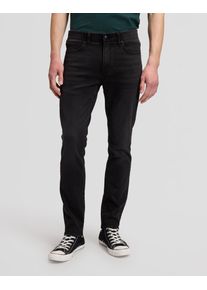 Skinny-fit-Jeans Lee "Extreme Motion", Herren, Gr. 38, L&auml;nge 34, schwarz (noise), Denim/Jeans, Obermaterial: 71% Baumwolle, 28% Polyester, 1% Elasthan, skinny fit lang, Jeans Skinny-fit-Jeans, Skinny fit