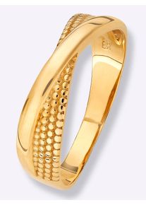 Fingerring Lady Gr. 19, silber (silber vergoldet 925), Fingerringe, Damen, 19, Silber 925 (Sterlingsilber), Fingerring