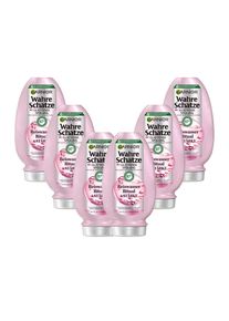 Garnier, Damen, Haarsp&uuml;lung &raquo;WAHRE SCH&Auml;TZE REISWASSER RITUAL SP&Uuml;LUNG&laquo; mit Reiswasser und St&auml;rke, ohne Silikone, vegane Haarsp&uuml;lung, Haarsp&uuml;lung von 